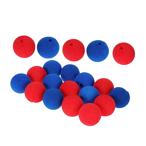 Toyvian 20Stücke Clown Nase Cosplay Zubehör Rote und Blaue Sponge für Karneval Halloween und Kostümpartys Leicht und Bequem Requisite für Clown Ankleide Toyvian 20Stücke Clown Nase Cosplay Zubehör Rote und Blaue Sponge für Karneval Halloween und Kostümpartys Leicht und Bequem Requisite für Clown Ankleide von Toyvian