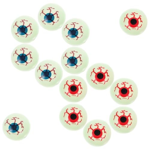Toyvian 20Stücke Halloween Horrible Eye Balls Leuchtende Gefälschte Augäpfel für Gruselige Streiche und Partys für Halloween Dekorationen und Toyvian 20Stücke Halloween Horrible Eye Balls Leuchtende Gefälschte Augäpfel für Gruselige Streiche und Partys für Halloween Dekorationen und von Toyvian