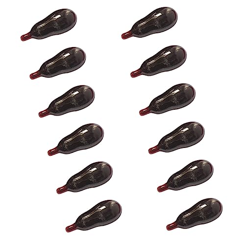 Toyvian 20Stücke Halloween Kunstblut Pillen Realistische Fake Blood Requisiten für Cosplay Partys und Streichspiele für Halloween und Karneval von Toyvian