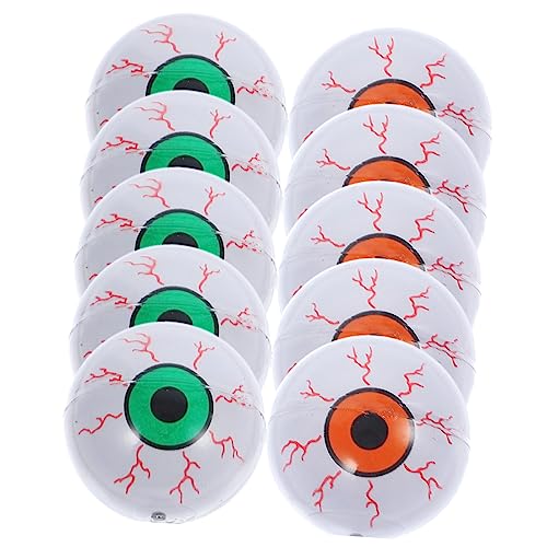 Toyvian 20Stücke Halloween Realistische Augen Augäpfel Dekoration für Gruselige Deko Halloween Partys und Feste Hochwertige Horror Requisiten Zufällige Farben Toyvian 20Stücke Halloween Realistische Augen Augäpfel Dekoration für Gruselige Deko Halloween Partys und Feste Hochwertige Horror Requisiten Zufällige Farben von Toyvian
