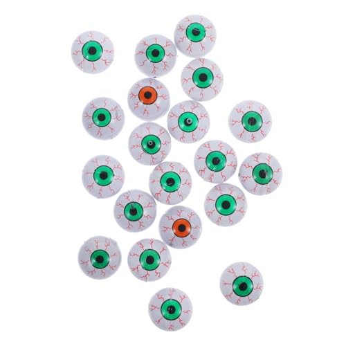 Toyvian 20Stücke Halloween Spooky Gefälschte Augäpfel Requisiten für Gruselige Deko und Partys Augen für Unheimliche bei Halloween Feiern von Toyvian