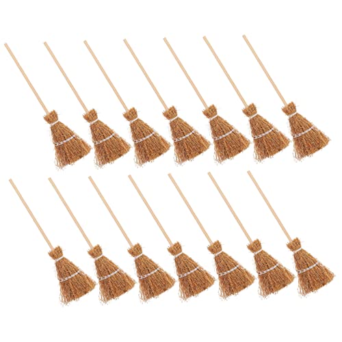 Toyvian 20Stücke Teiliges Miniaturbesen für Puppenhäuser Halloween Weihnachtsdeko Realistische Zubehörteile für Puppenhausdekoration und Miniaturmodelle Toyvian 20Stücke Teiliges Miniaturbesen für Puppenhäuser Halloween Weihnachtsdeko Realistische Zubehörteile für Puppenhausdekoration und Miniaturmodelle von Toyvian