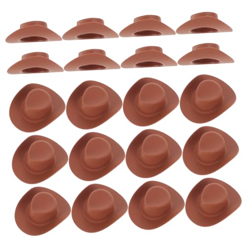 Toyvian 20st Mini-cowboyhut Puppenhüte Kleiner Hut Kleine Puppenhüte Miniaturhüte Kleiner Miniaturhut Miniatur-puppenhüte Brown Plastik Toyvian 20st Mini-cowboyhut Puppenhüte Kleiner Hut Kleine Puppenhüte Miniaturhüte Kleiner Miniaturhut Miniatur-puppenhüte Brown Plastik von Toyvian
