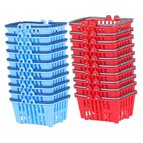 Toyvian 20st Mini-einkaufskorb Aufbewahrungskörbe Für Puppenhäuser Miniatur-puppenhauszubehör Mini- -einkaufskorb Mikro-supermarkt-szenenzubehör Mini-hausdekoration Plastik Toyvian 20st Mini-einkaufskorb Aufbewahrungskörbe Für Puppenhäuser Miniatur-puppenhauszubehör Mini- -einkaufskorb Mikro-supermarkt-szenenzubehör Mini-hausdekoration Plastik von Toyvian