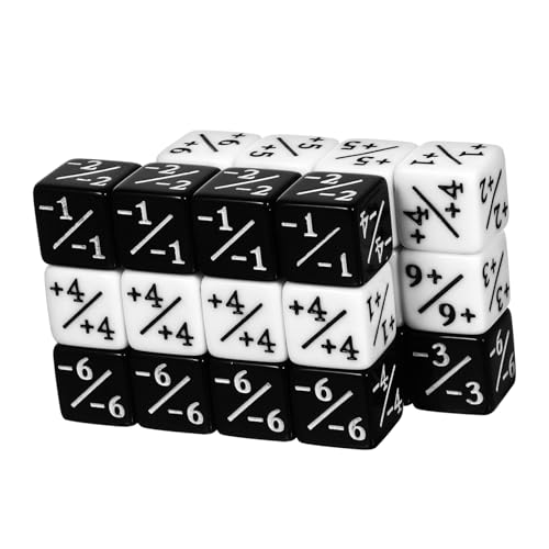 Toyvian 24-teiliges Würfelset Aus Acryl Für Kinder Und Erwachsene Mathematikspielwürfel Würfelzähler Würfelspiel Kinderwürfelset Würfelzähler Klassenzimmerwürfel von Toyvian