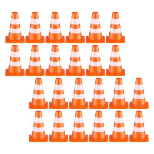 Toyvian 24 Stück Mini Verkehrskegel Teiliges Orangefarbenes für Pädagogische Verkehrsbarrieren und Straßenschilder für Rollenspiele und Lernaktivitäten Toyvian 24 Stück Mini Verkehrskegel Teiliges Orangefarbenes für Pädagogische Verkehrsbarrieren und Straßenschilder für Rollenspiele und Lernaktivitäten von Toyvian