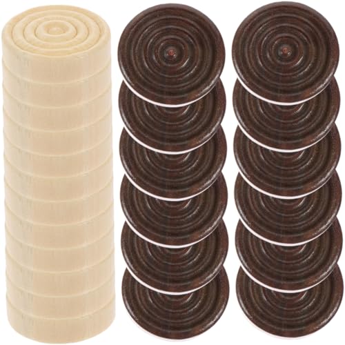 Toyvian 24 Stück Schachzubehör Magnetisches Schachbrett Brettspiele Frust-brettspiel Magnetisches Spiel Schachmatte Schach Dame Tragbares Schach Kartenspiel Planke Hölzern Toyvian 24 Stück Schachzubehör Magnetisches Schachbrett Brettspiele Frust-brettspiel Magnetisches Spiel Schachmatte Schach Dame Tragbares Schach Kartenspiel Planke Hölzern von Toyvian