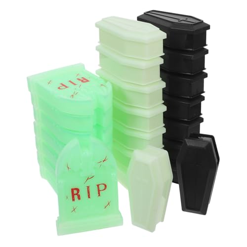 Toyvian 24 Stück Teiliges Halloween Miniatur Sarg Realistische Miniaturgräber Figuren Kreative Gruseldekoration für DIY Friedhofsszene Kompakt für Tisch Regal Terrarium für Halloween Toyvian 24 Stück Teiliges Halloween Miniatur Sarg Realistische Miniaturgräber Figuren Kreative Gruseldekoration für DIY Friedhofsszene Kompakt für Tisch Regal Terrarium für Halloween von Toyvian