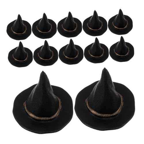 Toyvian 24 Stück Teiliges Mini Hexenhüte Schwarz Leichte DIY Miniaturhüte für Halloween Dekoration Puppenhaus Haar und Flaschendeko Kreatives Bastelzubehör für Festliche Anlässe Toyvian 24 Stück Teiliges Mini Hexenhüte Schwarz Leichte DIY Miniaturhüte für Halloween Dekoration Puppenhaus Haar und Flaschendeko Kreatives Bastelzubehör für Festliche Anlässe von Toyvian