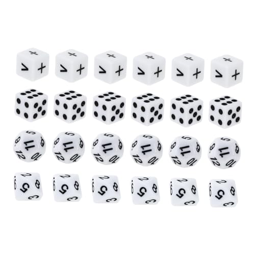 Toyvian 24 Stücke Teiliges Würfelspielzeug für Mathematik Lernwürfel Pädagogisches für Jungen und Mädchen Interaktives Mathe Lernspielzeug und Party Zubehör Toyvian 24 Stücke Teiliges Würfelspielzeug für Mathematik Lernwürfel Pädagogisches für Jungen und Mädchen Interaktives Mathe Lernspielzeug und Party Zubehör von Toyvian