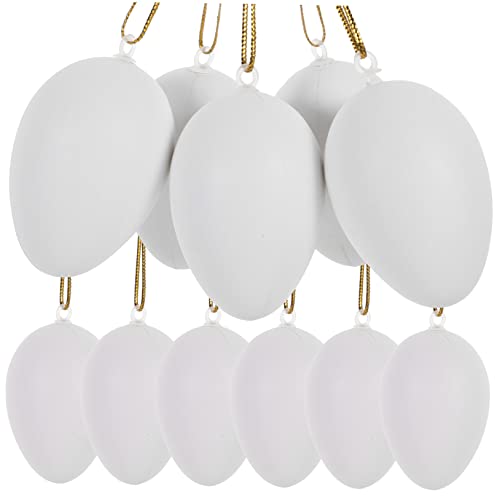 Toyvian 24St Osterei ostereier ostergeschenke easter egg DIY- Eierfüller für Dinosaurier-Ostereier Ei Requisiten kreatives Osterei Plastik Weiß Toyvian 24St Osterei ostereier ostergeschenke easter egg DIY- Eierfüller für Dinosaurier-Ostereier Ei Requisiten kreatives Osterei Plastik Weiß von Toyvian