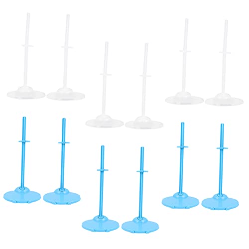 Toyvian 24St Puppe stehender Clip Kleiderbügel klein Puppenhausmöbel und Zubehör Menschen Puppenkleidung Steht Figure Stand puppenzubehör Puppenhalterungen Figurenständer Plastik Toyvian 24St Puppe stehender Clip Kleiderbügel klein Puppenhausmöbel und Zubehör Menschen Puppenkleidung Steht Figure Stand puppenzubehör Puppenhalterungen Figurenständer Plastik von Toyvian