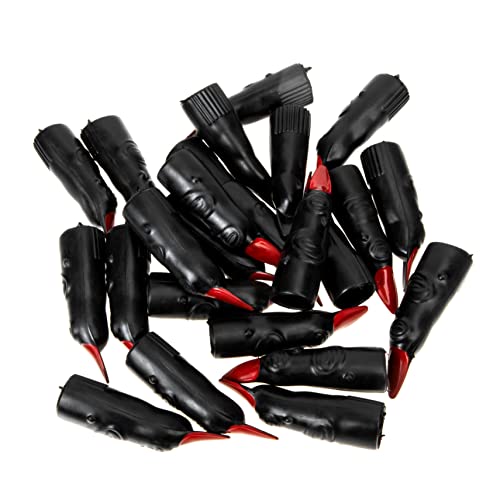 Toyvian 24St gefälschte gefälschter Hexenfinger Hexenkostüm Halloween Finger Halloween Scherzartikel Fingernägel Trick Requisiten Zubehör für Halloween-Kostüme Plastik Black Toyvian 24St gefälschte gefälschter Hexenfinger Hexenkostüm Halloween Finger Halloween Scherzartikel Fingernägel Trick Requisiten Zubehör für Halloween-Kostüme Plastik Black von Toyvian