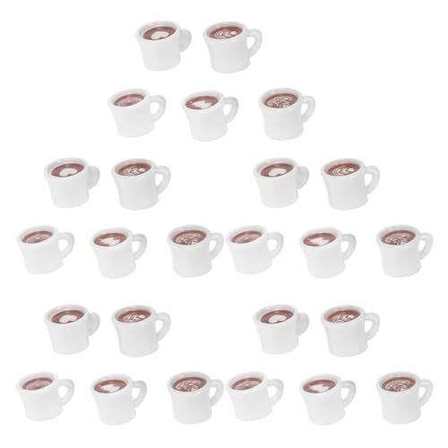 Toyvian 25 Stück Miniatur Kaffee Tassen Charms aus Harz für DIY Schmuckherstellung Puppenhaus Zubehör Kreative Dekorationen und Mikro Landschaftsornamente Toyvian 25 Stück Miniatur Kaffee Tassen Charms aus Harz für DIY Schmuckherstellung Puppenhaus Zubehör Kreative Dekorationen und Mikro Landschaftsornamente von Toyvian