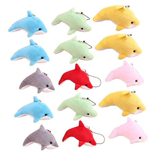 Toyvian 25 Stück Plüschtier Plüsch Kleiner Delphin von Toyvian