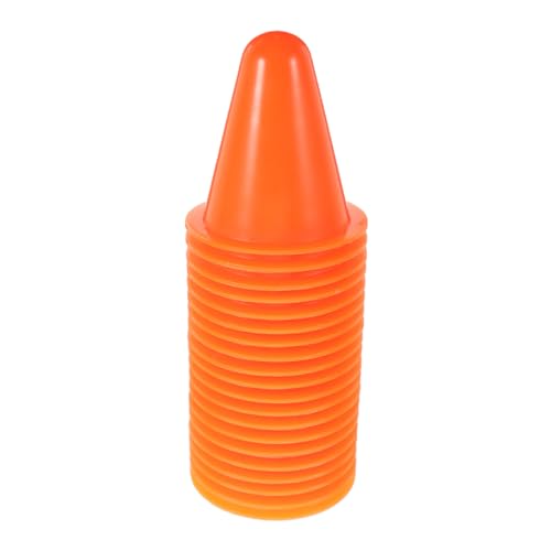 Toyvian 25 Stück Skate -Barriere Zapfen Ausbildung Beweglichkeit Stopper farbig Eislauf-Trainingskegel Sportmarker Trainingskegel für Bohrer kleine Plastik Orange Toyvian 25 Stück Skate -Barriere Zapfen Ausbildung Beweglichkeit Stopper farbig Eislauf-Trainingskegel Sportmarker Trainingskegel für Bohrer kleine Plastik Orange von Toyvian