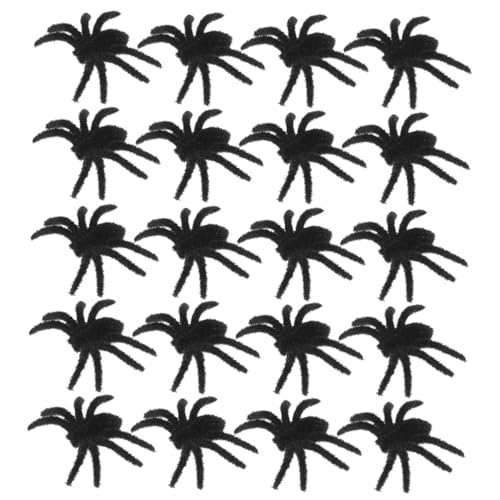 Toyvian 25 Stück Teiliges Halloween Spinnen mit Realistischer Flockung Gruselige Haarige Spinnen für Drinnen und Draußen Unheimliche Party und Haunted House Deko Detailgetreue Halloween Toyvian 25 Stück Teiliges Halloween Spinnen mit Realistischer Flockung Gruselige Haarige Spinnen für Drinnen und Draußen Unheimliche Party und Haunted House Deko Detailgetreue Halloween von Toyvian