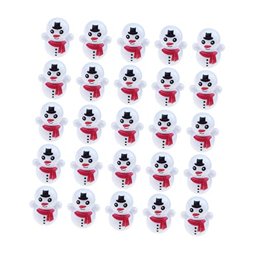 Toyvian Lernspielzeug Für Jungen Und Mädchen 25-teiliges Mini-becher-spielzeug Schneemann Heller Und Attraktiver Weihnachtsbecher Für Jungen Und Mädchen von Toyvian