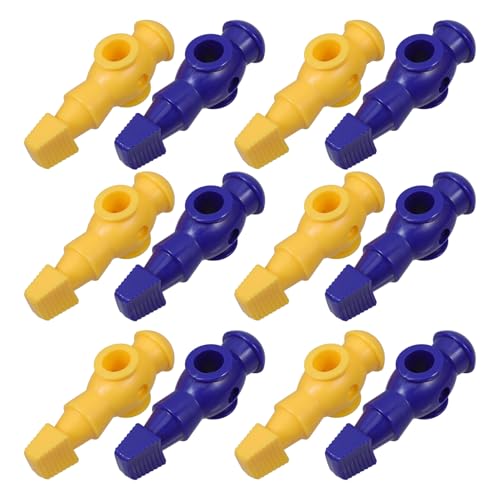 Toyvian 26 Stück Fußballpool -Spielerfigur Mann Tischfussball Gelb Ersatz für Tischfußballspieler Fußballtisch Tischfußball-Ersatzbälle Tischfußballspieltisch die Hüften Toyvian 26 Stück Fußballpool -Spielerfigur Mann Tischfussball Gelb Ersatz für Tischfußballspieler Fußballtisch Tischfußball-Ersatzbälle Tischfußballspieltisch die Hüften von Toyvian