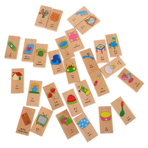 Toyvian 28-Teiliges Set Domino holzspielzeug Kindergarten Robuste Holzblöcke für Kindergeburtstag Puzzlespielzeug Kinderspielzeug Lernspielzeug für Toyvian 28-Teiliges Set Domino holzspielzeug Kindergarten Robuste Holzblöcke für Kindergeburtstag Puzzlespielzeug Kinderspielzeug Lernspielzeug für von Toyvian