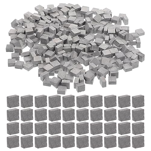 Toyvian 280stücke Miniatur Ziegelsteine Für Sandtisch Dekorationen Hochwertige Bauklötze Für Puppenhäuser Garten Und Architektur Modelle Maßstab von Toyvian