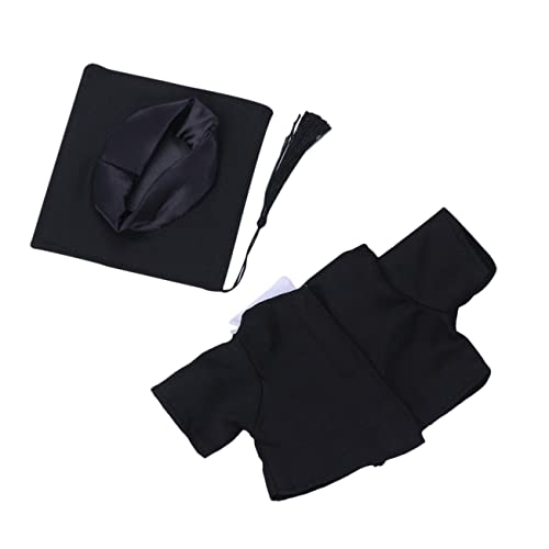 Toyvian 2Er Set Puppen-Abschlusskleid Mini Puppenpullover-Kleidung Film Schuhe für Puppen Kostüm Haustier Karikatur ausgestopft Kleidung für Puppe Puppenkleidung Kleid für Puppe Black Toyvian 2Er Set Puppen-Abschlusskleid Mini Puppenpullover-Kleidung Film Schuhe für Puppen Kostüm Haustier Karikatur ausgestopft Kleidung für Puppe Puppenkleidung Kleid für Puppe Black von Toyvian