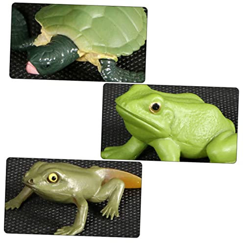 Toyvian 2Sätze Realistische Tierfiguren Schildkröte Und Frosch Für Lernspielzeug Zur Darstellung des Lebenszyklus Dekorationsmodell Für Kinderzimmer Und Bildungsaktivitäten Toyvian 2Sätze Realistische Tierfiguren Schildkröte Und Frosch Für Lernspielzeug Zur Darstellung des Lebenszyklus Dekorationsmodell Für Kinderzimmer Und Bildungsaktivitäten von Toyvian