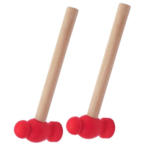 Toyvian 2St Holzhammer Werkzeug für kinderwerkzeug beemysafe Werkzeug Bastelspielzeug kleines Hammerspielzeug Mehrzweckhammer Haushammer Multifunktionaler Hammer rot Toyvian 2St Holzhammer Werkzeug für kinderwerkzeug beemysafe Werkzeug Bastelspielzeug kleines Hammerspielzeug Mehrzweckhammer Haushammer Multifunktionaler Hammer rot von Toyvian