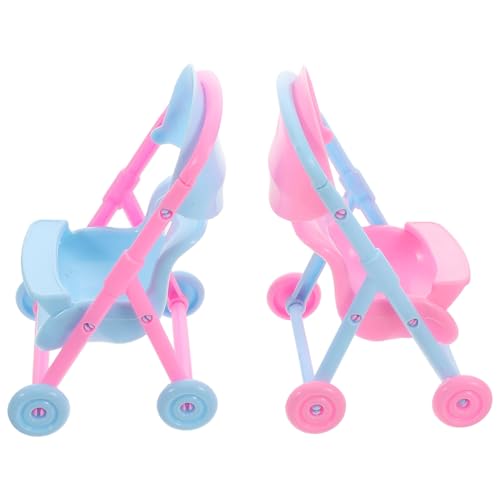 Toyvian 2St Kinderwagen für Outdoor puppenwagen für Babys für Kleinkinder -Reisesystem Zubehör für Babypuppen Puppenbuggy Plastik Toyvian 2St Kinderwagen für Outdoor puppenwagen für Babys für Kleinkinder -Reisesystem Zubehör für Babypuppen Puppenbuggy Plastik von Toyvian