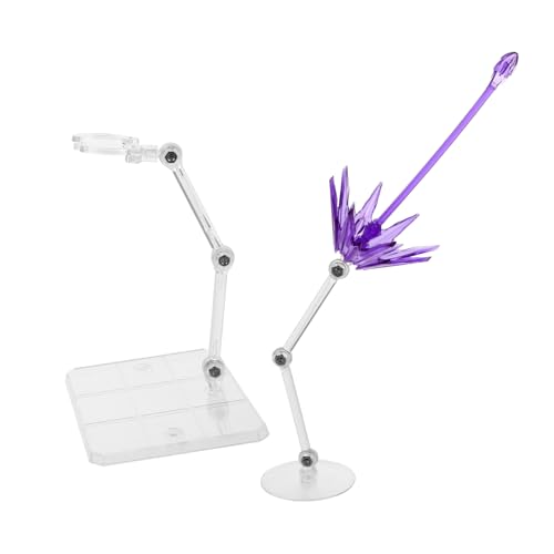 Toyvian 2St Laserenergiemodell Action-Figur-Display-Basis Halterung für Actionfiguren-Ständer Figur Display Halter Basis klarer Actionfigurenständer Basis für Minipuppen Plastik Violett Toyvian 2St Laserenergiemodell Action-Figur-Display-Basis Halterung für Actionfiguren-Ständer Figur Display Halter Basis klarer Actionfigurenständer Basis für Minipuppen Plastik Violett von Toyvian