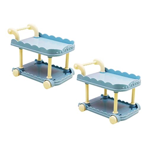 Toyvian 2St Mini-Foodtruck Miniatures spielzeugküche puppenhauszubehör Essenswagen Dekoration Mini schmücken Mini-Haushandwerk Miniatur-Esswagen- Plastik Blue Toyvian 2St Mini-Foodtruck Miniatures spielzeugküche puppenhauszubehör Essenswagen Dekoration Mini schmücken Mini-Haushandwerk Miniatur-Esswagen- Plastik Blue von Toyvian
