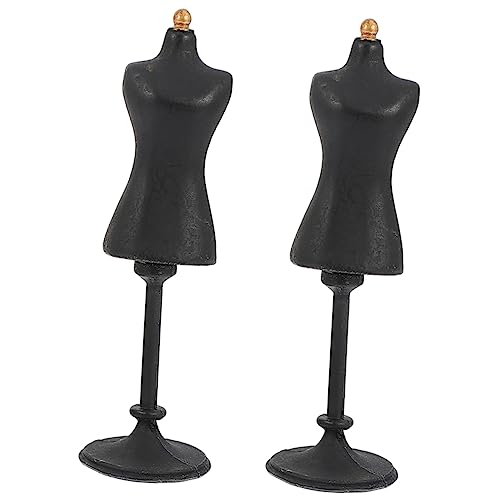 Toyvian 2St Mini-Mannequin-Ständer Nähen im Puppenhaus Zubehör Miniatur-Mannequin-Modell für kinderspielzeug Puppenschaufensterpuppe Schaufensterpuppe Harz Black Toyvian 2St Mini-Mannequin-Ständer Nähen im Puppenhaus Zubehör Miniatur-Mannequin-Modell für kinderspielzeug Puppenschaufensterpuppe Schaufensterpuppe Harz Black von Toyvian