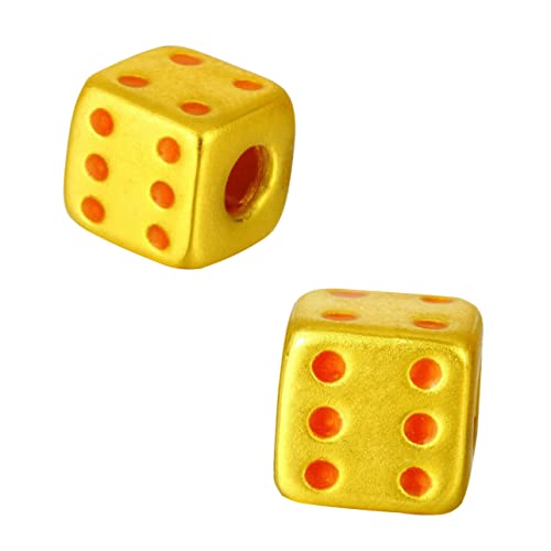Toyvian 2stücke Imitation Gold Dice Spielzeug Simulation Gold Würfel Für Interessante Spiele Und -projekte Perfektes Spielrequisit Und Dekoratives Element Toyvian 2stücke Imitation Gold Dice Spielzeug Simulation Gold Würfel Für Interessante Spiele Und -projekte Perfektes Spielrequisit Und Dekoratives Element von Toyvian