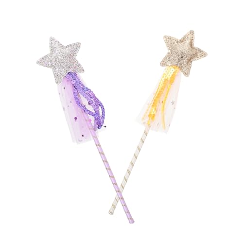 Toyvian 2St Zauberstab Glitzer Zauberstäbe Ballettröckchen Bausatz funkeln Puppe Party kinderparty Geburtstags glänzendes Feenrutenspielzeug Kinderfeenstöcke PVC Toyvian 2St Zauberstab Glitzer Zauberstäbe Ballettröckchen Bausatz funkeln Puppe Party kinderparty Geburtstags glänzendes Feenrutenspielzeug Kinderfeenstöcke PVC von Toyvian