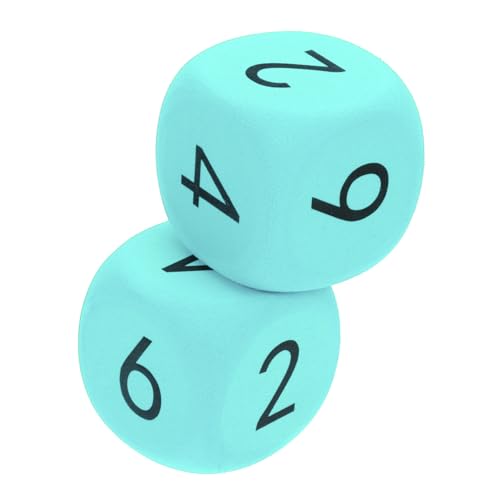 Toyvian Riesige Für Kinder 6 cm Eva- Spielspielzeug Weiche Spielwürfel Für Den Unterricht Und Partys Toyvian Riesige Für Kinder 6 cm Eva- Spielspielzeug Weiche Spielwürfel Für Den Unterricht Und Partys von Toyvian