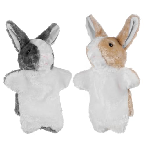 Toyvian 2Stücke Handpuppen für Lustige Kaninchen Handpuppen für Interaktive Geschichten und Kreative Spiele Fördert Fantasie und Eltern Interaktion Toyvian 2Stücke Handpuppen für Lustige Kaninchen Handpuppen für Interaktive Geschichten und Kreative Spiele Fördert Fantasie und Eltern Interaktion von Toyvian
