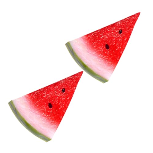 Toyvian 2stücke Simulations Wassermelone Scheiben Dekoratives Obst Modell Für Party Wohnzimmer Supermarkt Obstladen Kindergarten Hotel Etc Realistische Fotorequisiten Mit Langanhaltenden Toyvian 2stücke Simulations Wassermelone Scheiben Dekoratives Obst Modell Für Party Wohnzimmer Supermarkt Obstladen Kindergarten Hotel Etc Realistische Fotorequisiten Mit Langanhaltenden von Toyvian