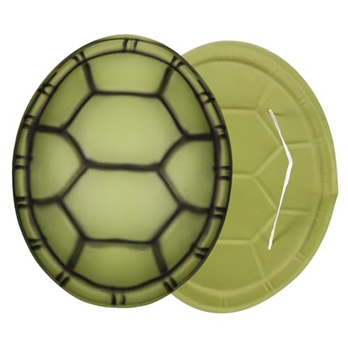 Toyvian 2Stücke Schildkrötenpanzer Kostüm Requisiten für Halloween Karneval Cosplay Zubehör für Erwachsene für Rollenspiele und Themenpartys Toyvian 2Stücke Schildkrötenpanzer Kostüm Requisiten für Halloween Karneval Cosplay Zubehör für Erwachsene für Rollenspiele und Themenpartys von Toyvian
