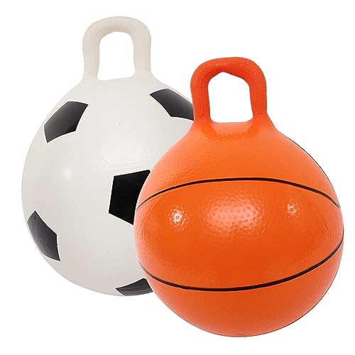 Toyvian Spielzeug Für Kinder 2st Flummi Haushalt Hüpfender Ball Kind PVC Spielzeuge von Toyvian