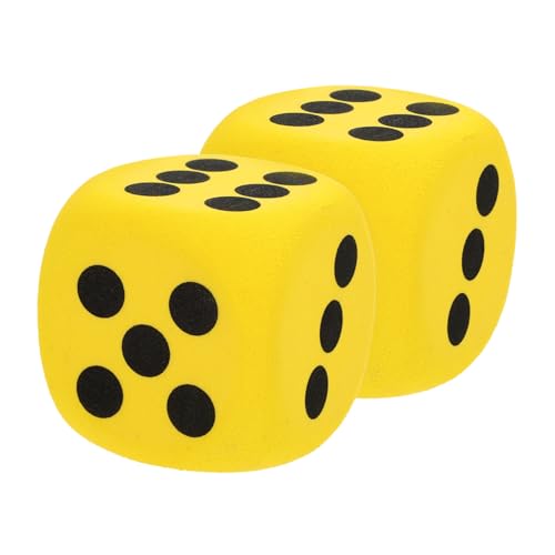 Toyvian 2st Große Würfel Blasball Für Große Schaumstoffwürfel Kinderwürfel Schaumwürfel Riesige Würfel Lustige Würfel Riesige Schaumstoffwürfel Requisiten Würfel Eva Yellow Toyvian 2st Große Würfel Blasball Für Große Schaumstoffwürfel Kinderwürfel Schaumwürfel Riesige Würfel Lustige Würfel Riesige Schaumstoffwürfel Requisiten Würfel Eva Yellow von Toyvian