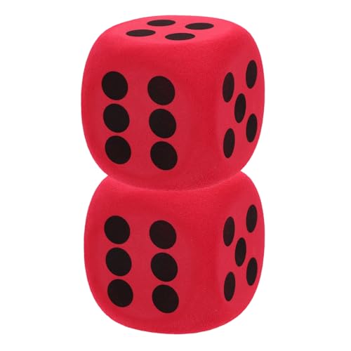 Toyvian 2st Große Würfel Kinderwürfel Blasball Für Schaumwürfel Große Schaumstoffwürfel Requisiten Würfel Lustige Würfel Schaumstoffwürfel Für Das Klassenzimmer Rot Eva Toyvian 2st Große Würfel Kinderwürfel Blasball Für Schaumwürfel Große Schaumstoffwürfel Requisiten Würfel Lustige Würfel Schaumstoffwürfel Für Das Klassenzimmer Rot Eva von Toyvian