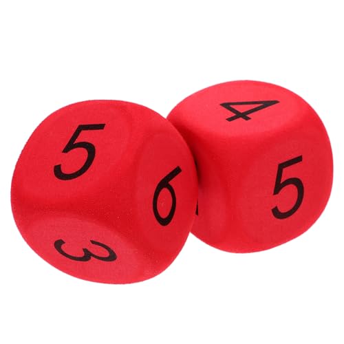 Toyvian 2st Große Würfel Leichte Basis Wasserkocher Lautes Pfeifen Große Schaumstoffwürfel Zahlenwürfel Befestigung Leichter Bodensockel Runde Untersetzer Für Getränke Spiel Netz Rot Eva Toyvian 2st Große Würfel Leichte Basis Wasserkocher Lautes Pfeifen Große Schaumstoffwürfel Zahlenwürfel Befestigung Leichter Bodensockel Runde Untersetzer Für Getränke Spiel Netz Rot Eva von Toyvian