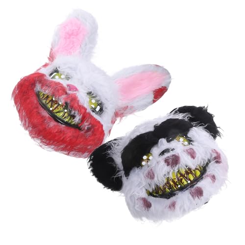 Toyvian Halbmaske Mit Einzigartigem Design Halloween-augenmaske Halloween-maske Ohne Löcher Schreckliche Halloween-masken Panda-masken Toyvian Halbmaske Mit Einzigartigem Design Halloween-augenmaske Halloween-maske Ohne Löcher Schreckliche Halloween-masken Panda-masken von Toyvian