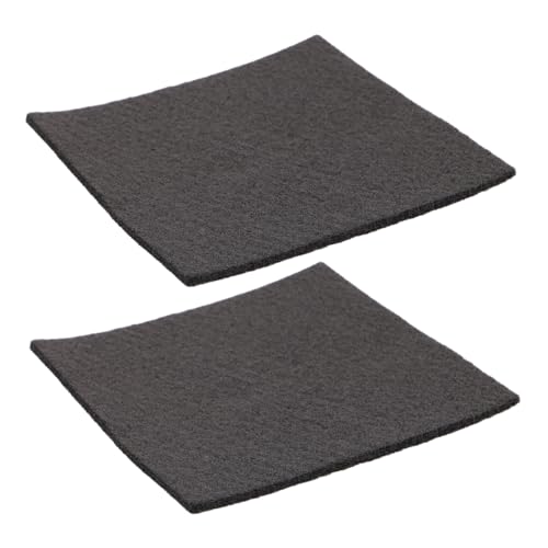 Toyvian Feuerfeste Matte Für Vakuumöfen 2 Stück Weiche Graphit-kohlenstofffilzdecken Hochtemperatur-isoliermaterial Für Die von Toyvian