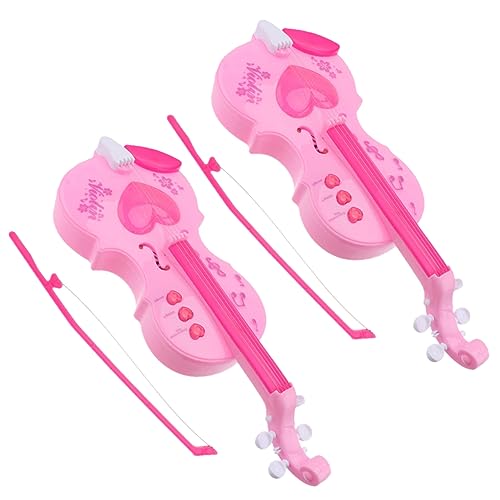 Toyvian 2st Kindergeige Für Anfänger Musik-erleuchtungs- Geigenspielzeug Für Violine Musikspielzeug Für Pädagogisches Musikinstrument Plastik Toyvian 2st Kindergeige Für Anfänger Musik-erleuchtungs- Geigenspielzeug Für Violine Musikspielzeug Für Pädagogisches Musikinstrument Plastik von Toyvian
