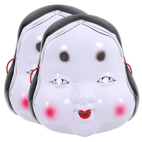 Toyvian 2stücke Japanische Cosplay Für Halloween Vollgesichts- Für Kostümpartys Masquerade Und Cosplay-requisiten Geeignet Für Erwachsene Toyvian 2stücke Japanische Cosplay Für Halloween Vollgesichts- Für Kostümpartys Masquerade Und Cosplay-requisiten Geeignet Für Erwachsene von Toyvian