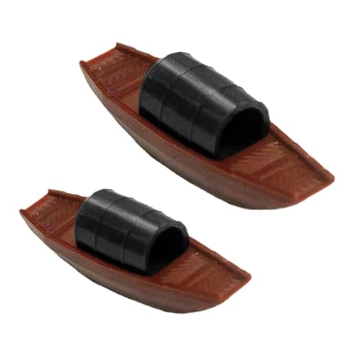 Toyvian Fischerboot-Modell Für Landschaft 2 Stück Strand-Miniatur- Meeresornament Schreibtisch Fisch Dekorativer Meeressand Stranddekoration Ornamentfigur Puppenhaus Mini-Statue Requisite Toyvian Fischerboot-Modell Für Landschaft 2 Stück Strand-Miniatur- Meeresornament Schreibtisch Fisch Dekorativer Meeressand Stranddekoration Ornamentfigur Puppenhaus Mini-Statue Requisite von Toyvian