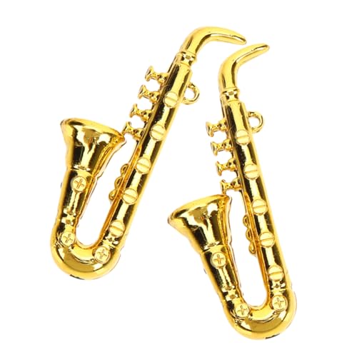 Toyvian Realistisches Mini-Saxophon-instrumentenmodell Saxophon Für Musik Heimdekor-zubehör Toyvian Realistisches Mini-Saxophon-instrumentenmodell Saxophon Für Musik Heimdekor-zubehör von Toyvian