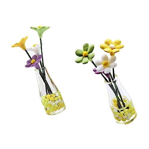 Toyvian 2stücke Miniatur Blumen Vase Dekorationsaccessoires Für Puppenhaus Maßstab Realistische Kleine Blumen Für Garten Und Weihnachtsdekoration Für Kreative Spielwelten Toyvian 2stücke Miniatur Blumen Vase Dekorationsaccessoires Für Puppenhaus Maßstab Realistische Kleine Blumen Für Garten Und Weihnachtsdekoration Für Kreative Spielwelten von Toyvian
