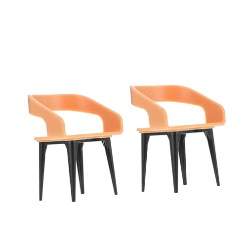 Toyvian 2st Mini-simulationsstuhl Mini-dekorationswerkzeuge Puppenhausverzierungen Mini-hausschmuck Kleines Hauszubehör Puppenhausdekoration Mikrolandschaftsmodelle Mini-hausbedarf Plastik von Toyvian